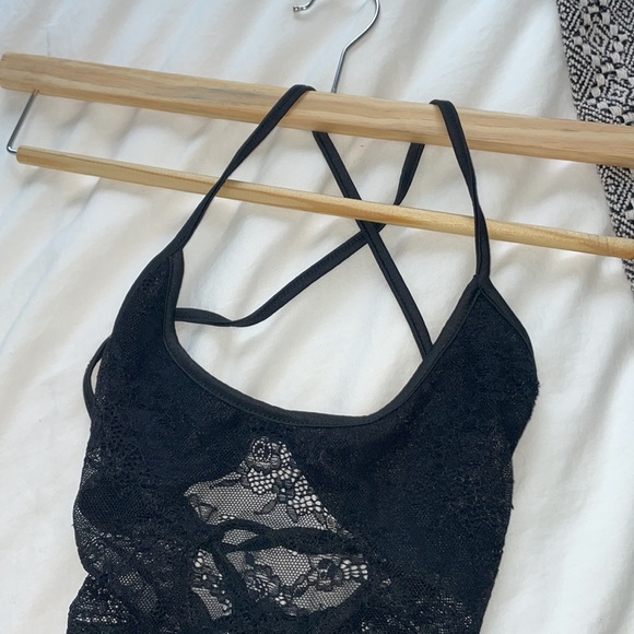 White fox dance on my own playsuit lace - Picture 4 of 5